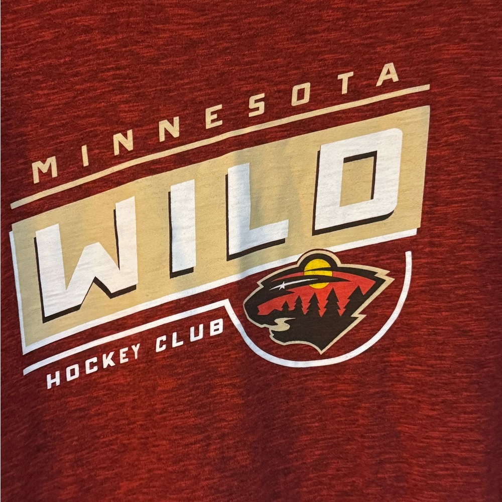 NHL Minnesota Wild tee shirt